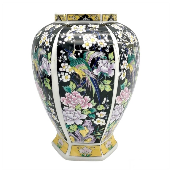 Coming Soon Kintsugi Japanese Vase Arita Yamatoku Hex Gold Crack Art Growth Gift - Picture 8 of 12